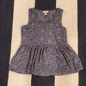 LOFT Outlet XXSP Tie Sleeveless Blouse